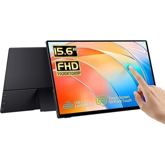 15 6 inch touchscreen portable monitor