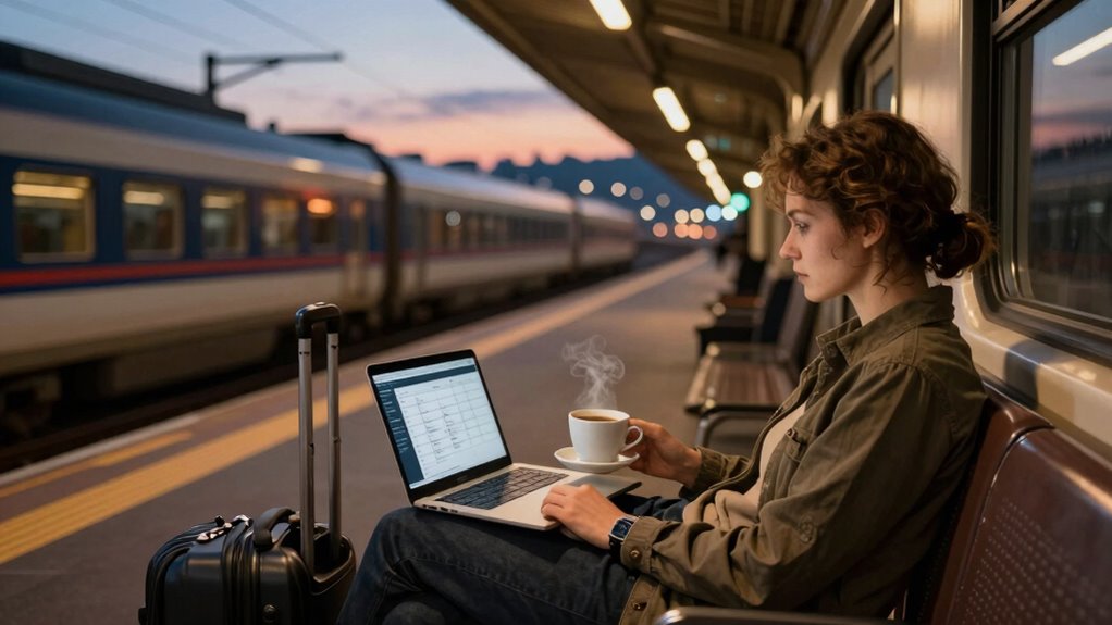 adjust sleep habits while traveling