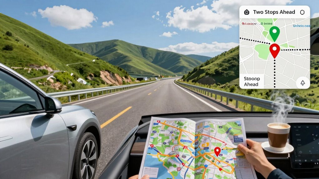 advance stops improve trip planning