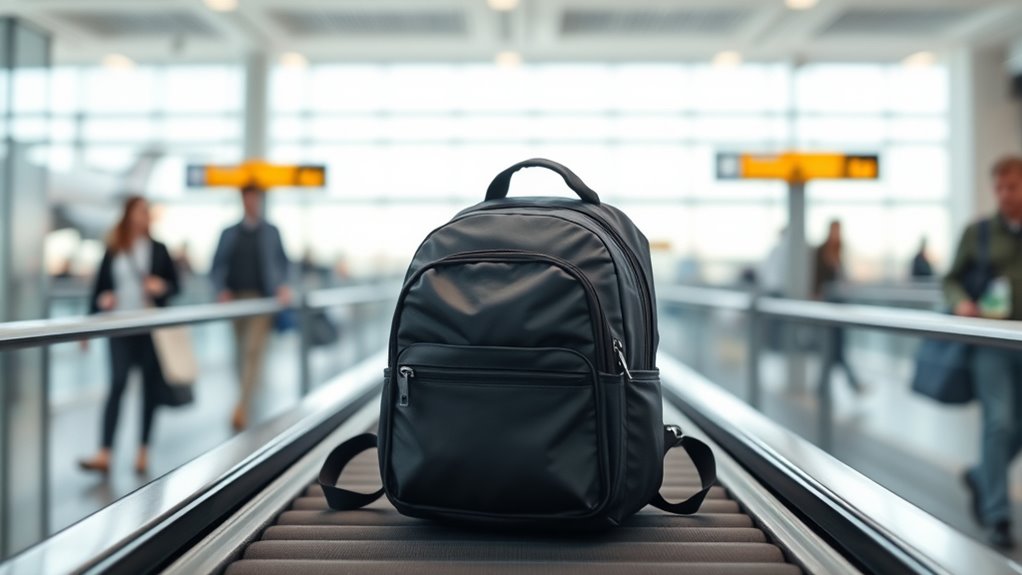 airline compatible personal backpack