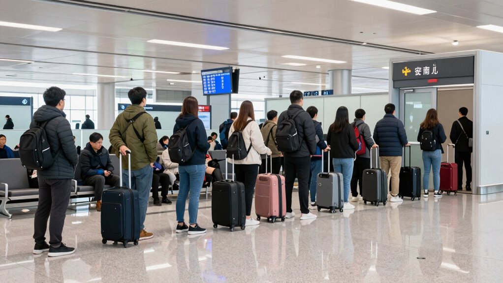 arrive early line strategically