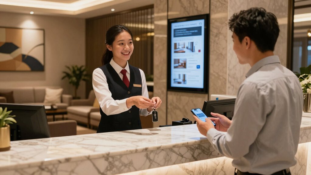 ask about room amenities