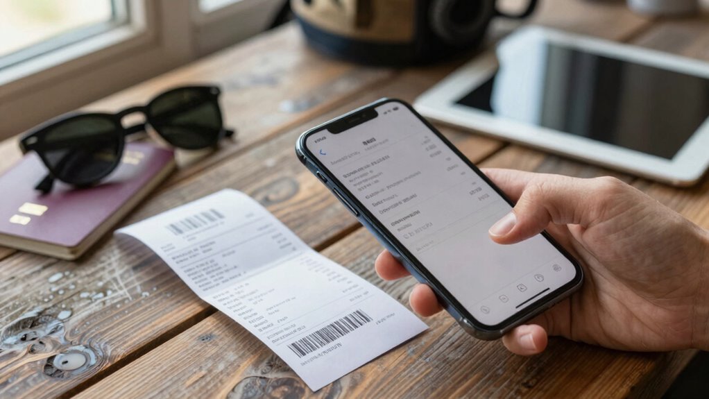 automate receipt capture workflow