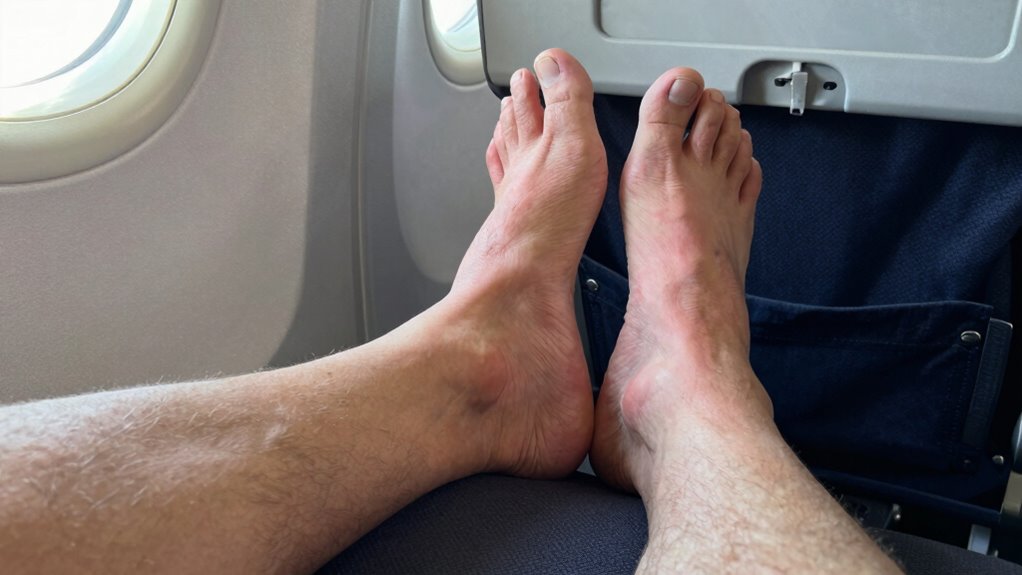 avoid dehydration and tight clothing