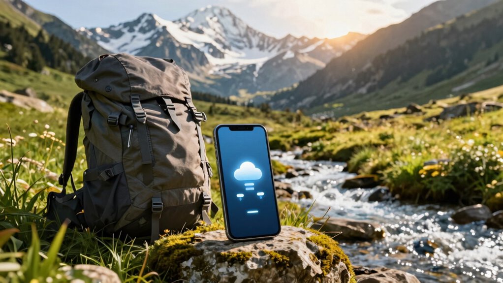 back up essential travel files