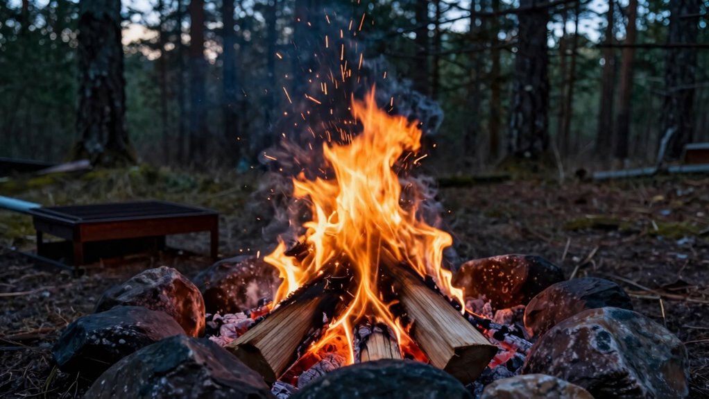 campfire safety instructional tips