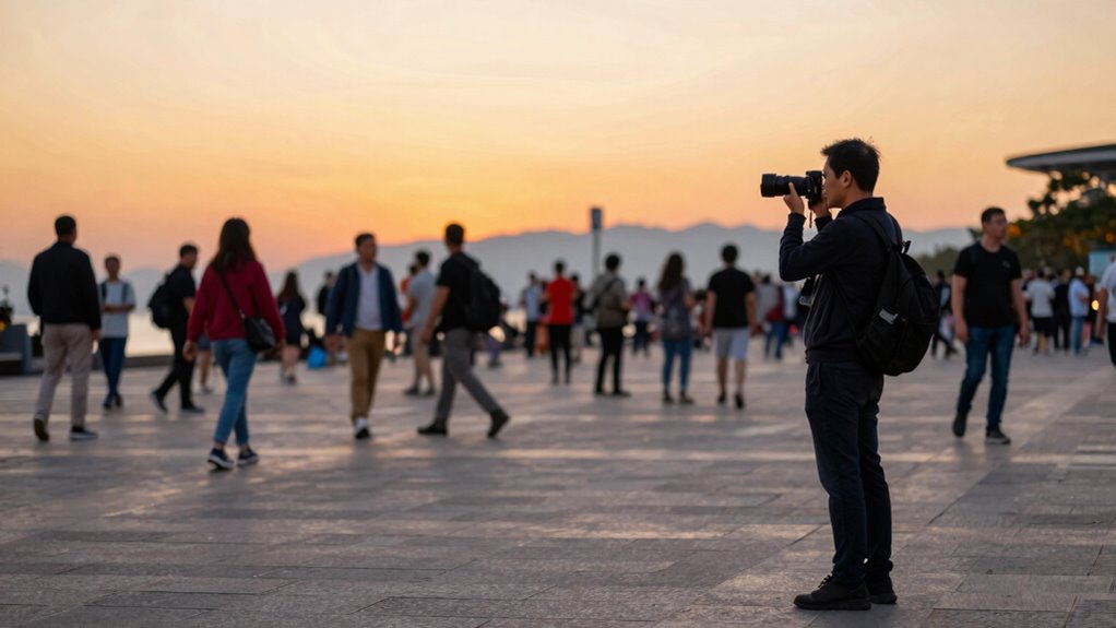 capture perfect crowd moments