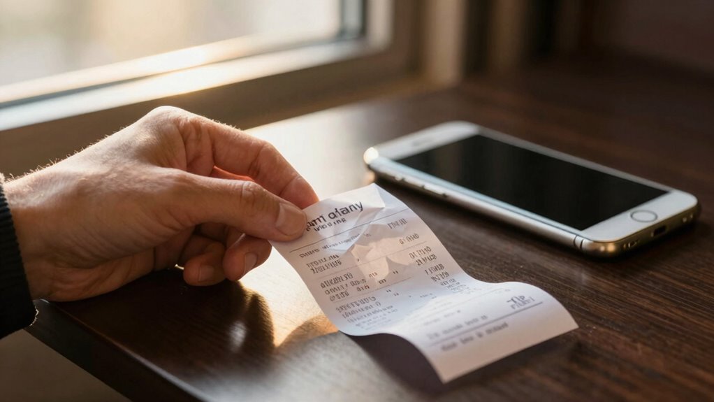 capture receipts quickly efficiently