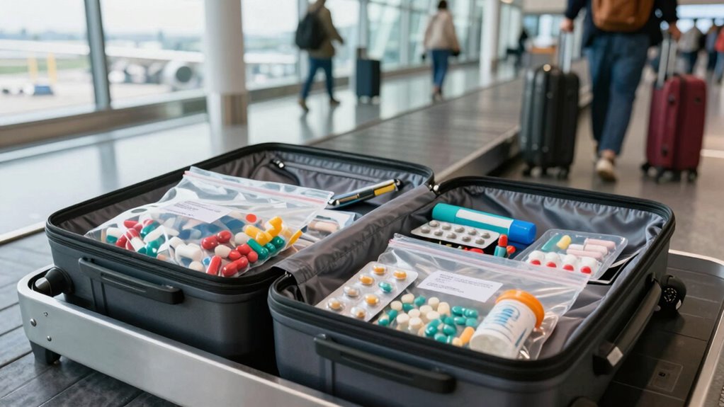 carry medications with documentation