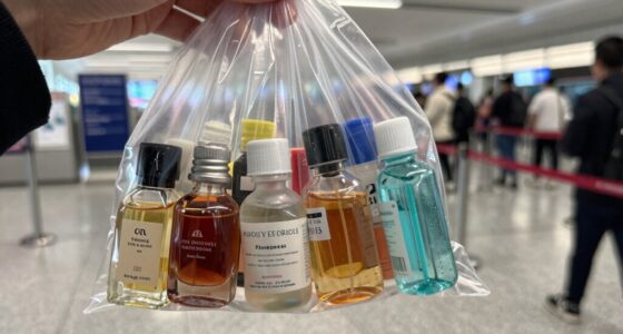 carrying liquids through security