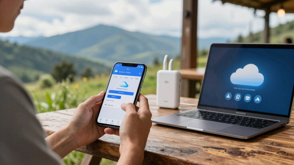 check battery wi fi settings