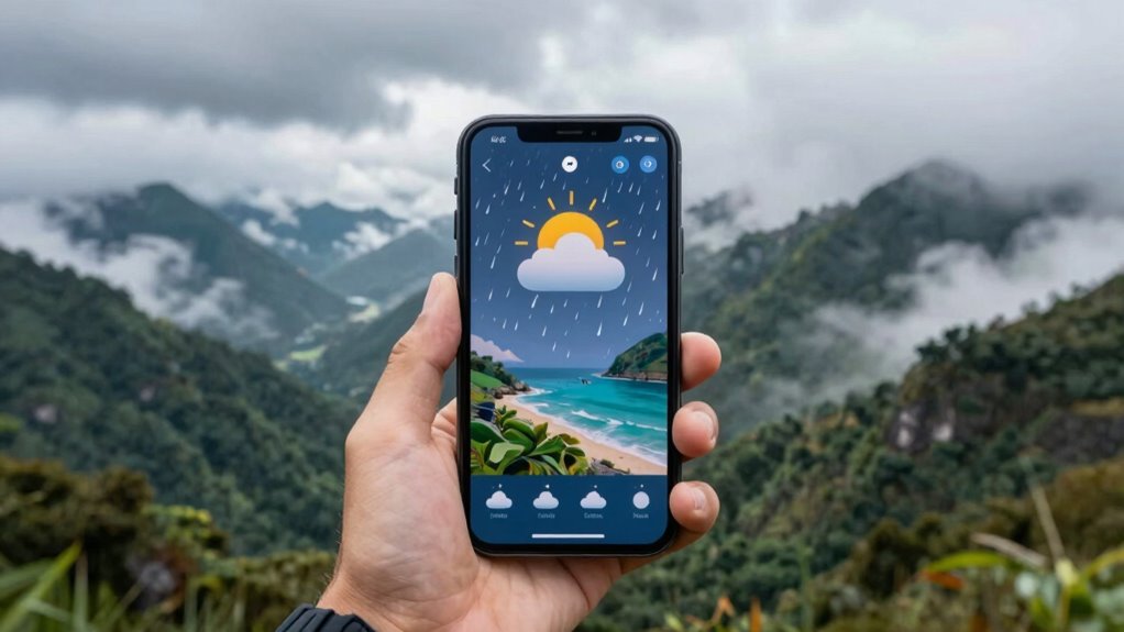 check weather forecast before travel