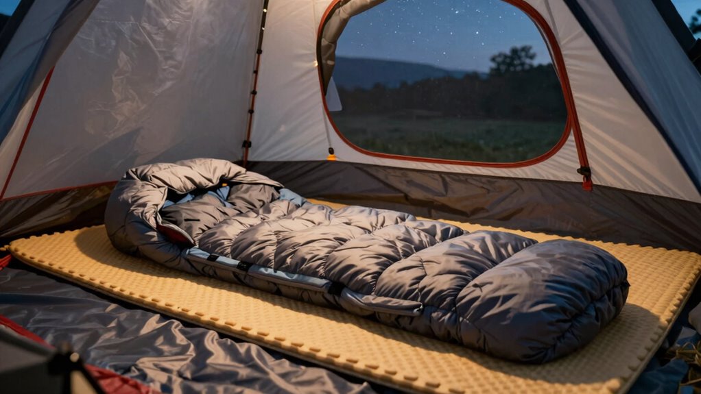 choose appropriate sleeping gear