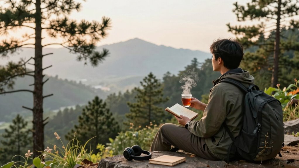 choose peaceful quiet activities