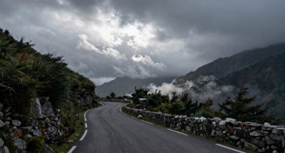 cinematic cloudy travel photos