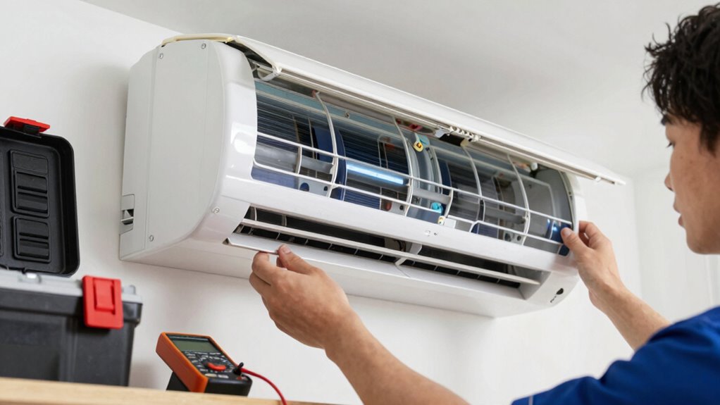 clean filters and vents