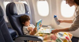 comfortable kids long flights