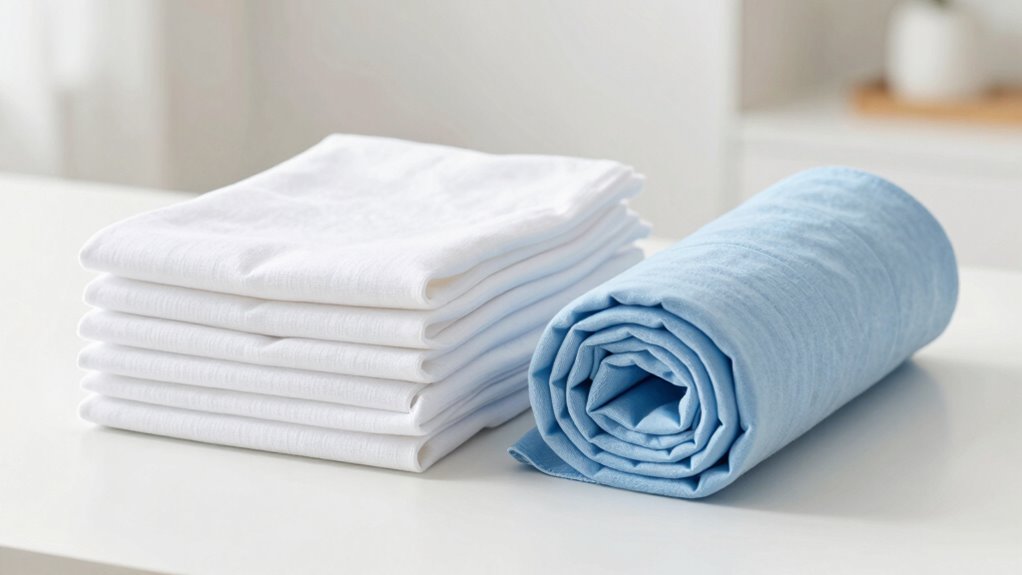 compare folding versus rolling