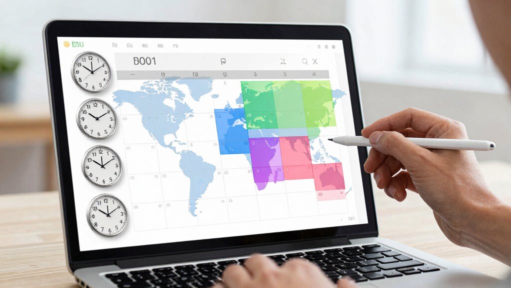configure multi time zone management