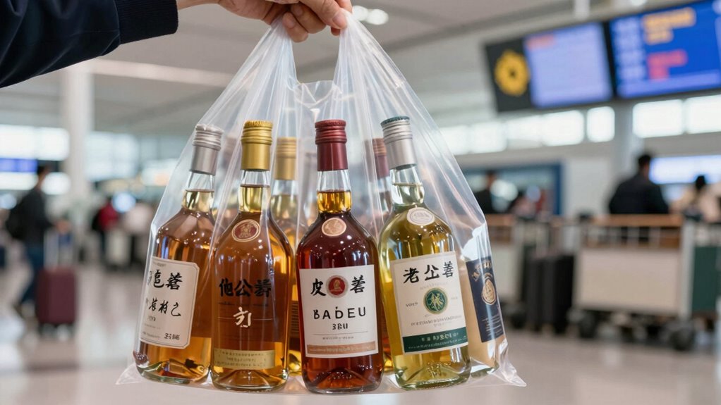 connecting flight liquid regulations