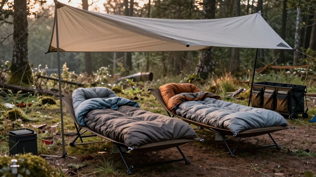 couple camping cot considerations