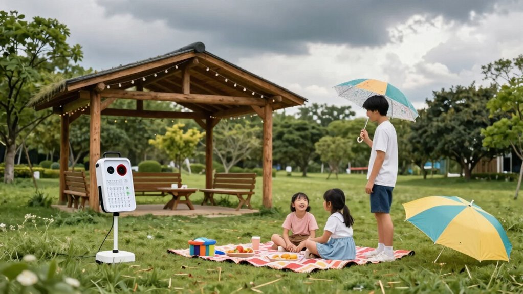 create weather contingency plans