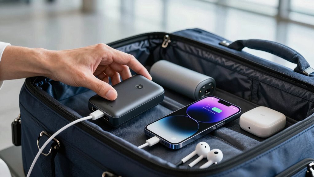 device ready for travel