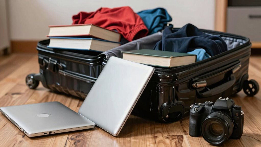 distribute weight evenly throughout