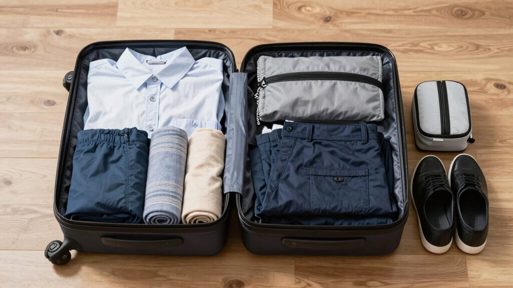 efficient packing and organization