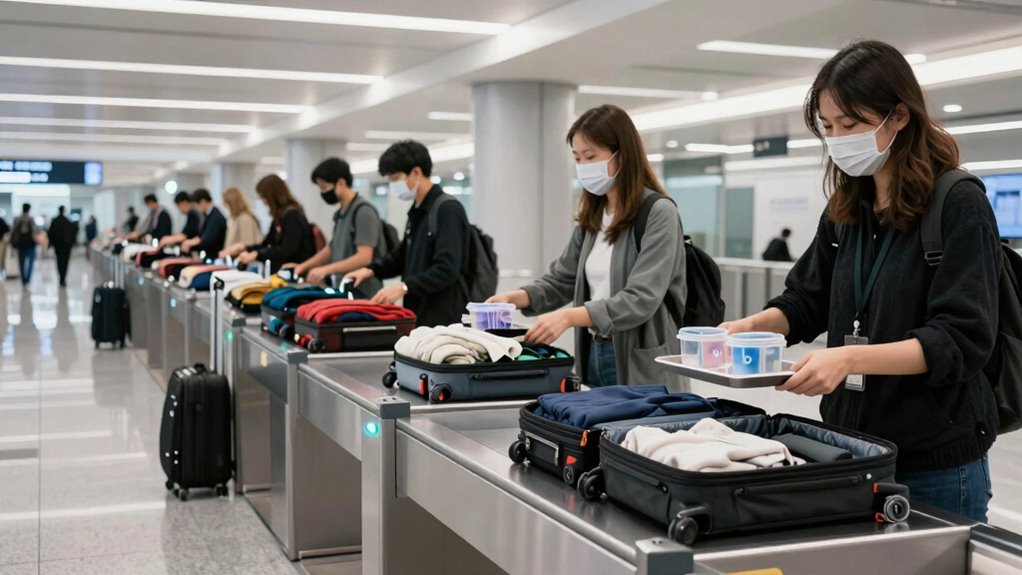 efficient security check packing