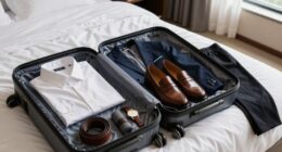 efficient work trip attire