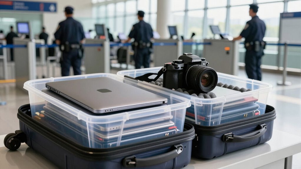 electronics requiring separate screening