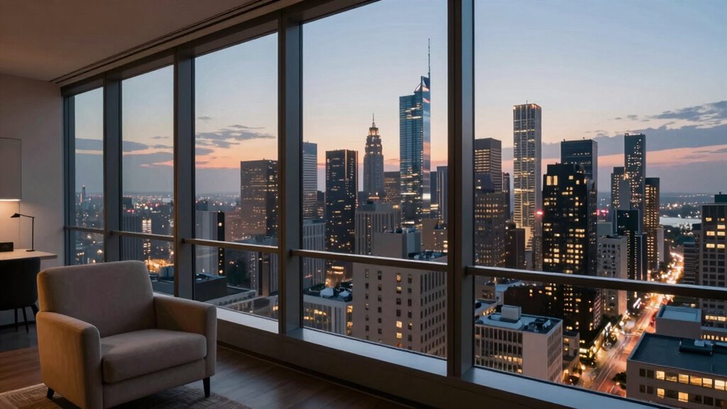 elevated views and sunlight