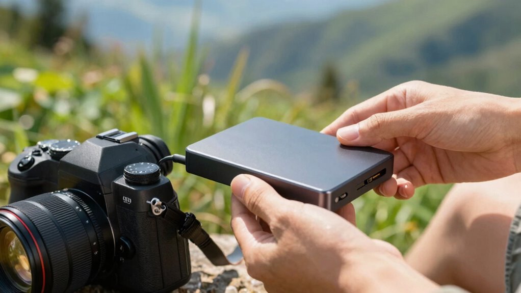 fast reliable travel photo backups