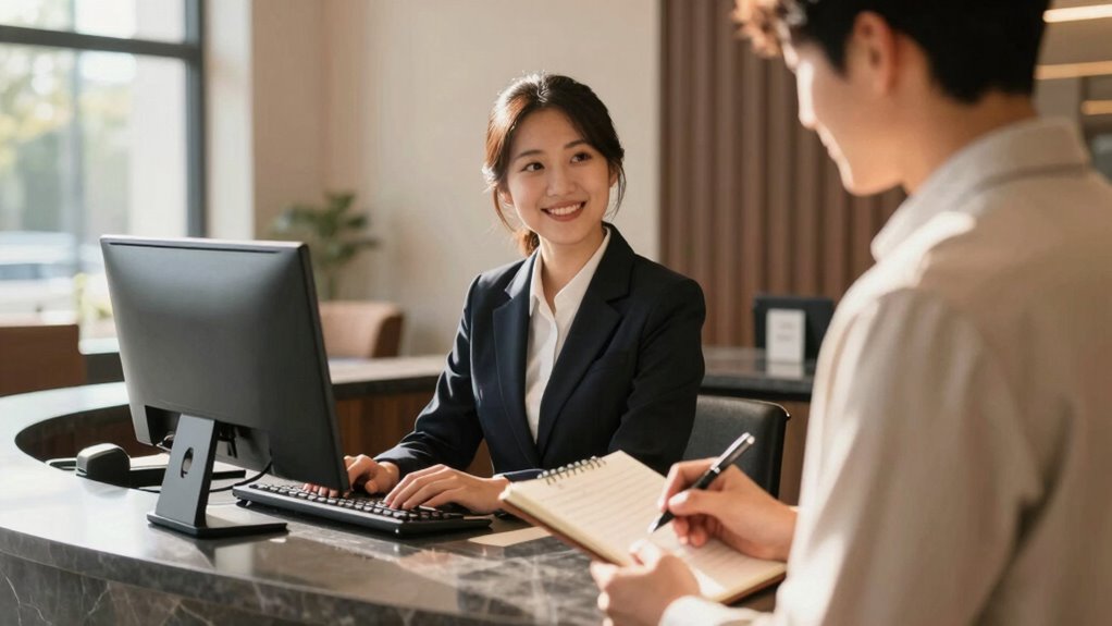 flexible check in options