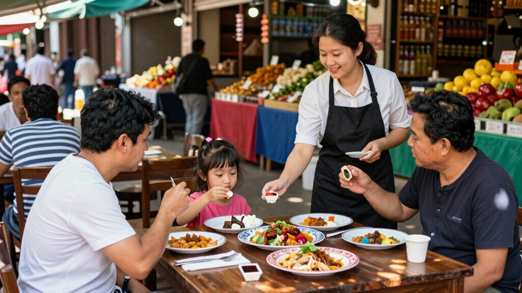 flexible mealtime expectations abroad