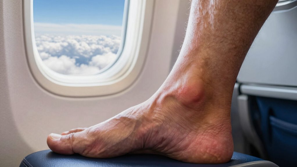 flight related fluid buildup