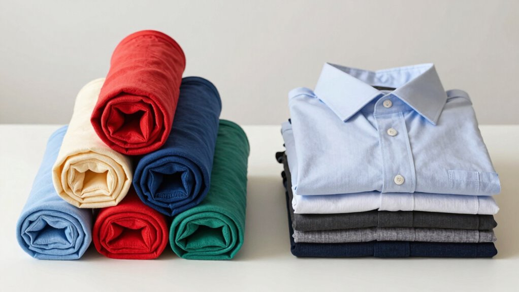 fold roll maximize space