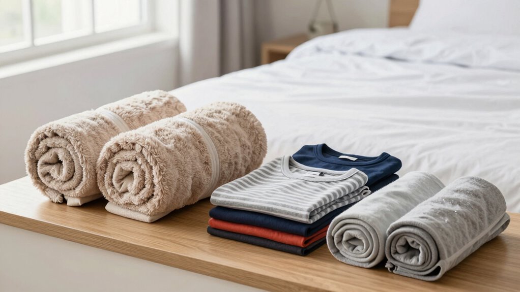 folding or rolling space test