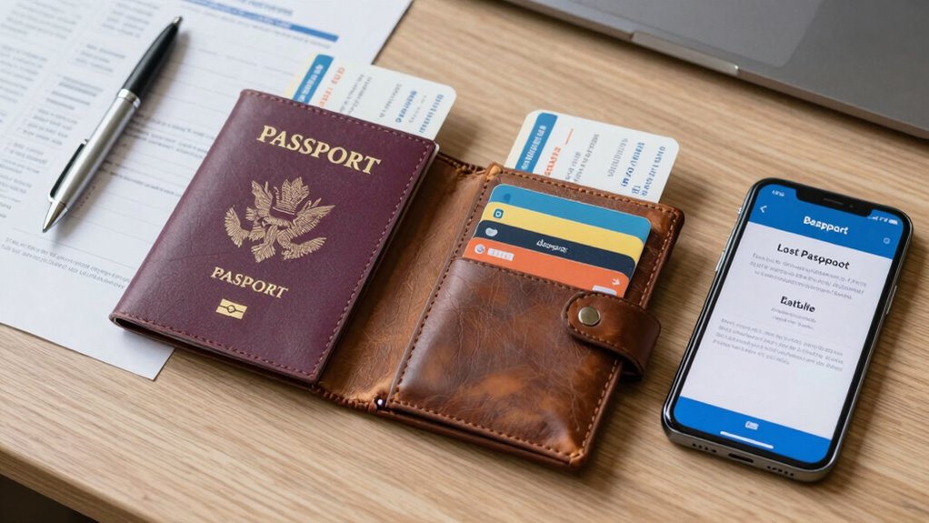 gather essential travel documents