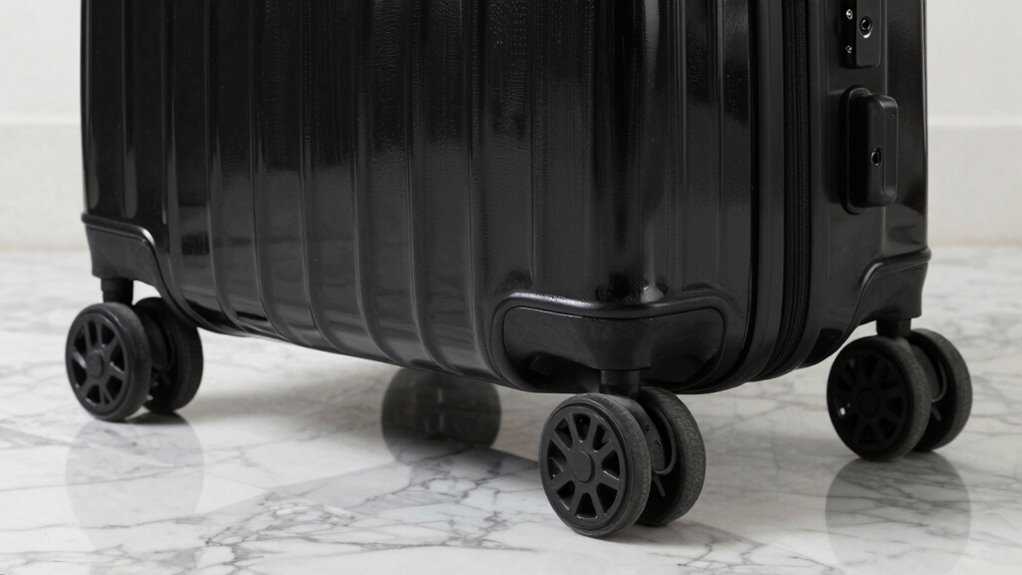 handle and wheel placement