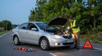 handle car breakdown safely
