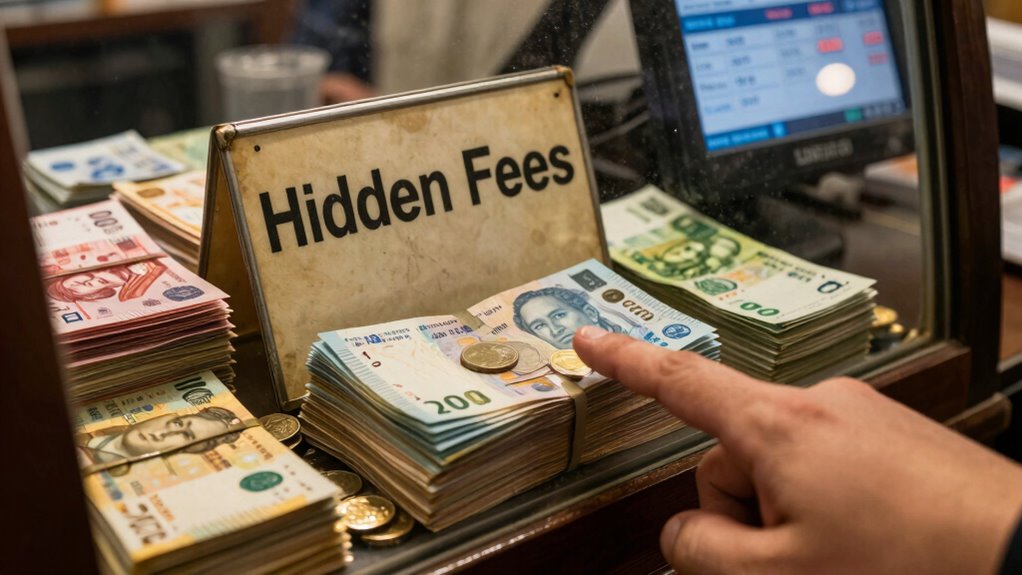 hidden fees inflate currency costs