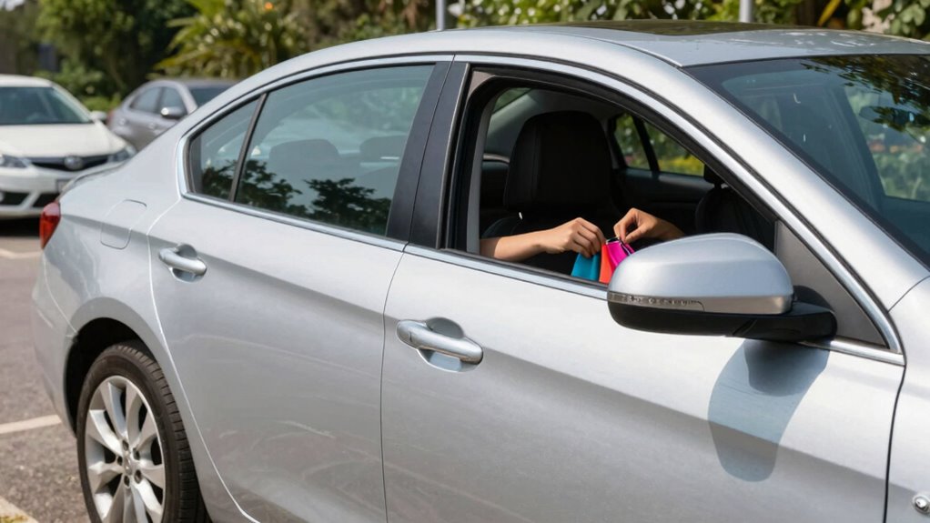 hide valuables from thieves