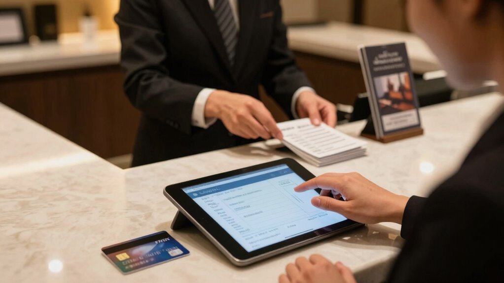 hotel credit card hold process