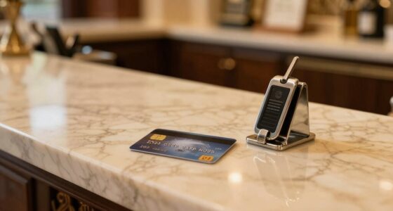 hotel reservation card holds