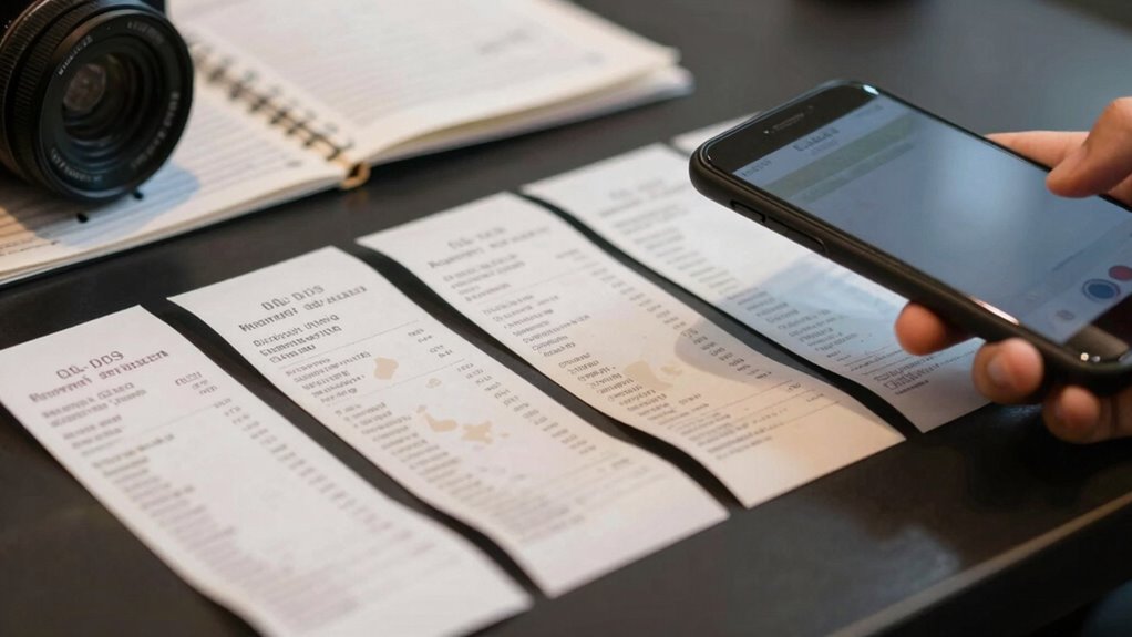 improve receipt image clarity