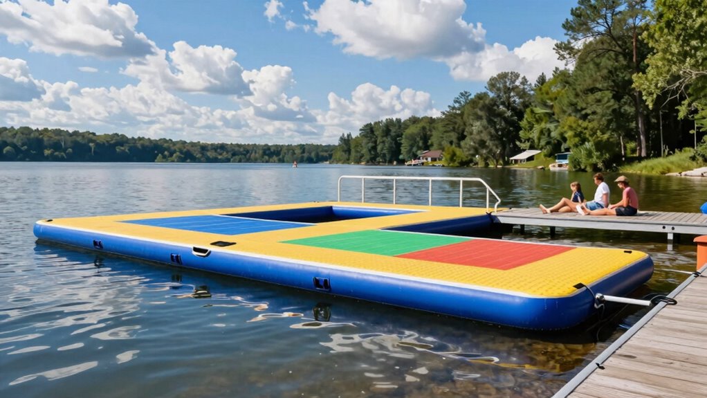 inflatable dock platform considerations