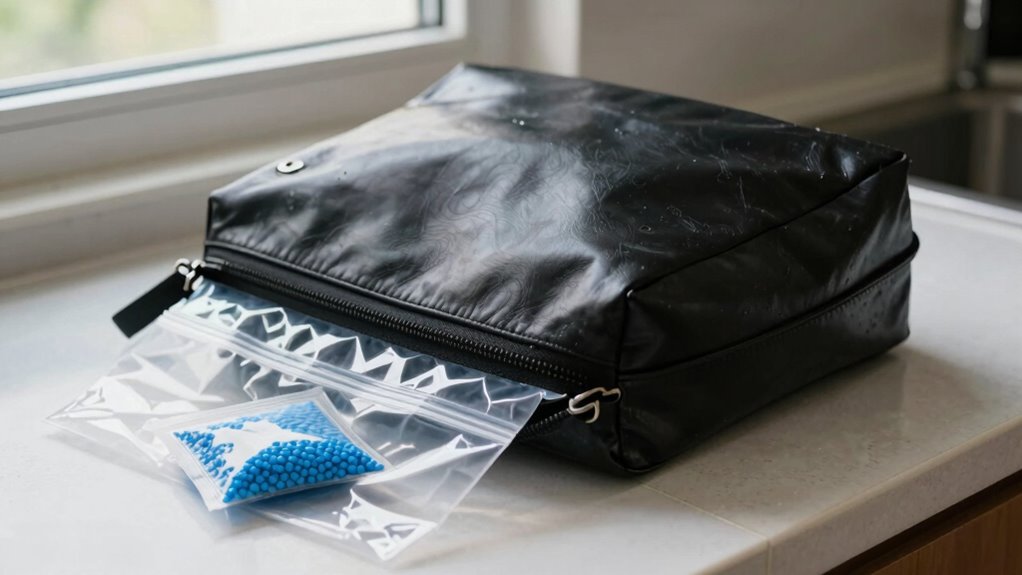 keep bag dry and protected