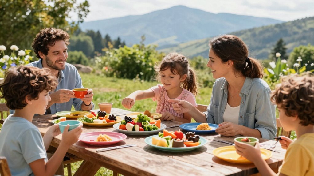 kids participate in meal planning